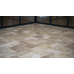 Travertine Paver Ivory Tumbled French Pattern Set 12mm